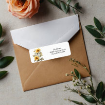 Solros Elegant Boho Blommigt Baby Shower