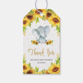 Solros Elephant Baby Shower Tack Favor Gif Presentetikett