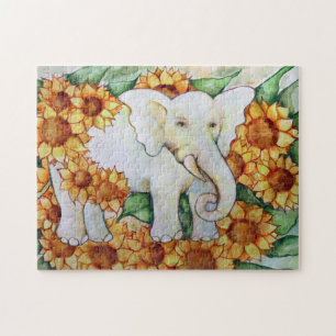 Solros Elephant Pussel