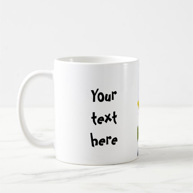 Solros ... engelsk te kaffemugg (Vänster)