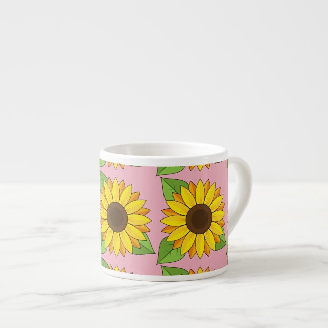Solros Espressomugg (Framsida höger)