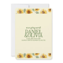 Solros Eucalyptus Blommigt Botanical Bröllop