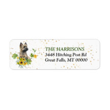 Solros Eucalyptus Cairn Terrier Returadress