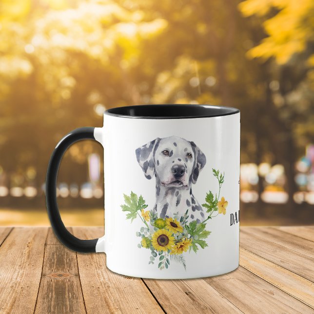 Solros Eucalyptus Dalmatien Mugg (Skapare uppladdad)