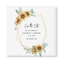 Solros Eucalyptus Geometric Save the Date
