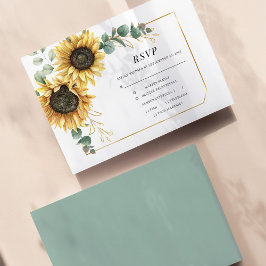 Solros Eucalyptus Greenery Geometric Guld OSA