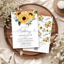Solros Eukalyptus QR-kod RSVP Bröllop 
