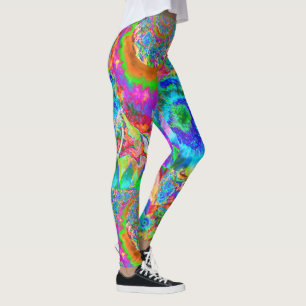 Solros fält för alltid - blått leggings