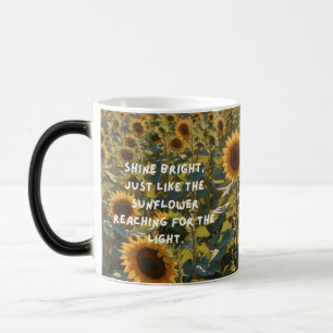Solros Fält Magic Reveal Mugg - Shine like to the