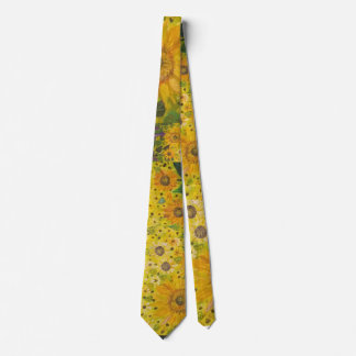 Solros fält Neck Tie Slips