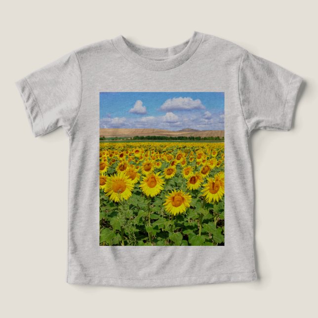 Solros fält t shirt (Design Framsida)