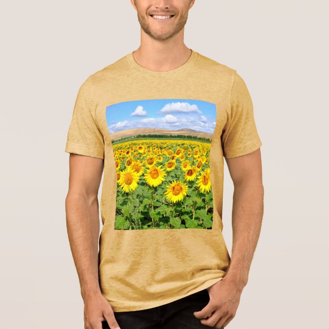 Solros fält t shirt (Framsida)