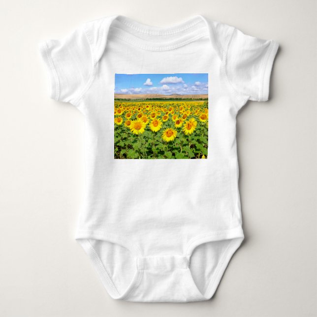 Solros fält t shirt (Framsida)