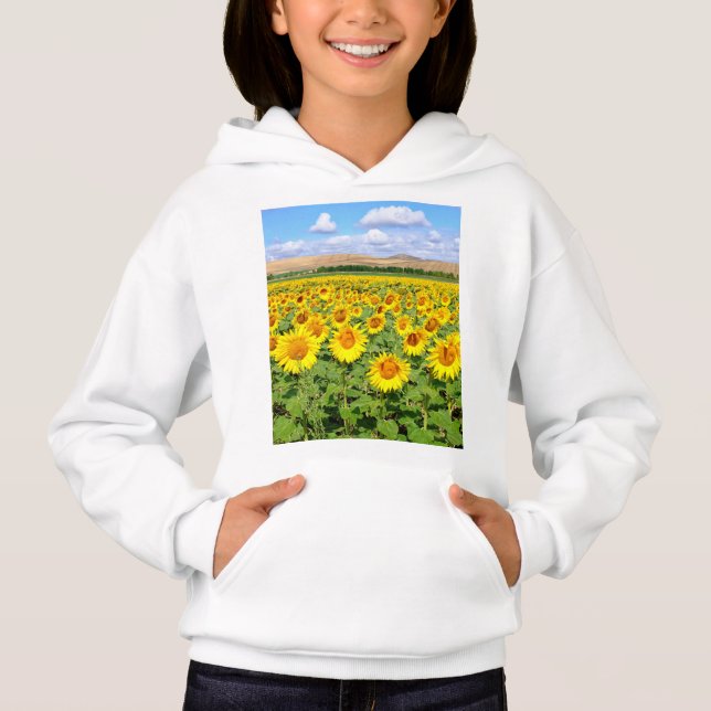 Solros fält t shirt (Framsida)