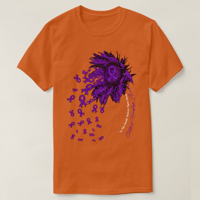 Solros för barndomsmedvetande i Hemiplega Ingen om T Shirt (Design framsida)