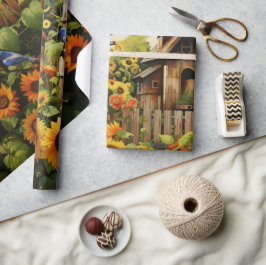 Solros Garden Bird Houses Presentpapper