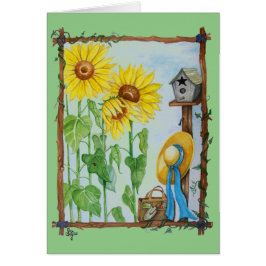 Solros Garden Hälsningskort