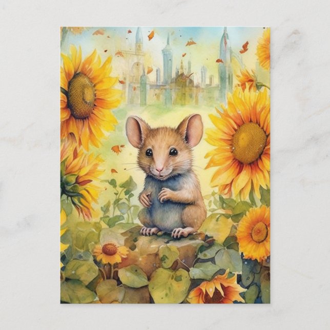 Solros Garden Miceville 16 av 17 Vykort (Framsida)