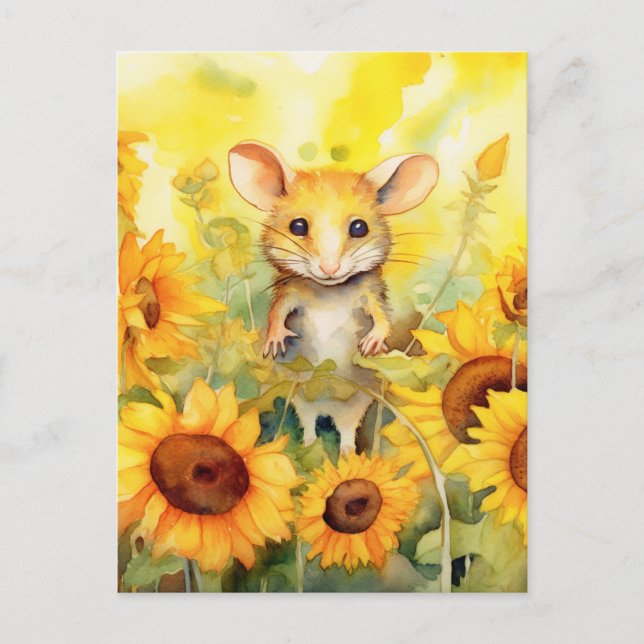 Solros Garden Miceville 3 av 17 Vykort (Framsida)