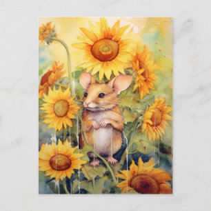 Solros Garden Mouse 5 av 17 Vykort
