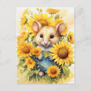 Solros Garden Mouse 7 av 17 Vykort
