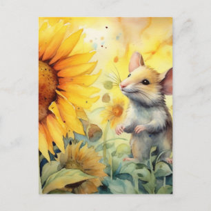 Solros Garden Mouse 8 av 17 Vykort