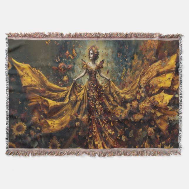 Solros Godness Filt (Framsidan)