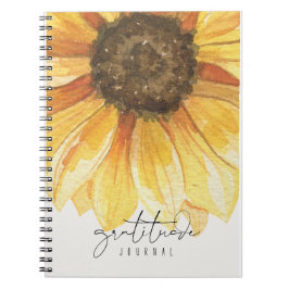 Solros Gratitude Journal Anteckningsbok