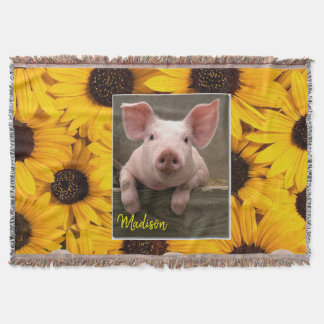 Solros Gris Throw Blanket Filt