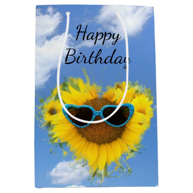 Solros Heart-Abstrakten på Himlar (Framsidan)