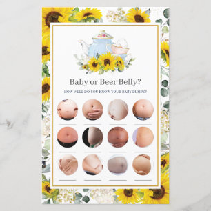Solros Hög Tea Party Baby eller Öl Buken Lek