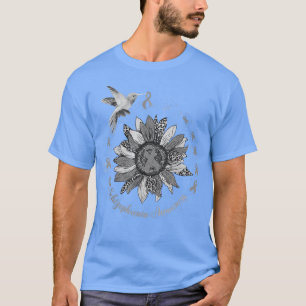 Solros Hummingbird Silver Schizophrenia Warrior T Shirt