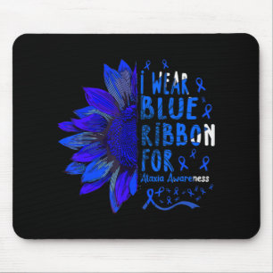 Solros I Bära Blue Ribbon for Ataxi Awareness Musmatta