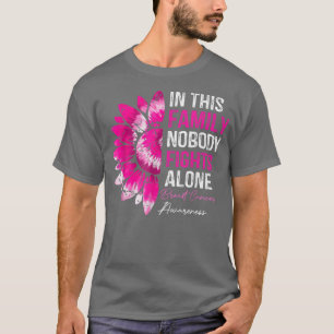 Solros i oktober Vi Bära Rosa Breast Cancer Aw T Shirt