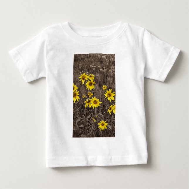 Solros i Rocky Mountain T-shirt (Framsida)