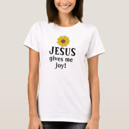 Solros Jesus ge mig Joy T Shirt