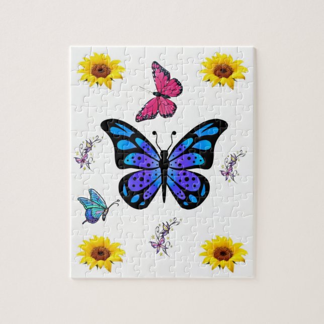 Solros Jigszawa Puzzle Pussel (Vertikal)