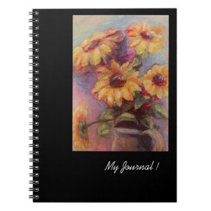 Solros Journal Anteckningsbok