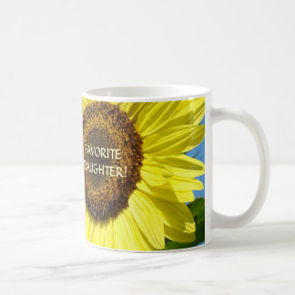 SOLROS Kaffe Kopp Mugg Gåva FAVORIT DOTTER!