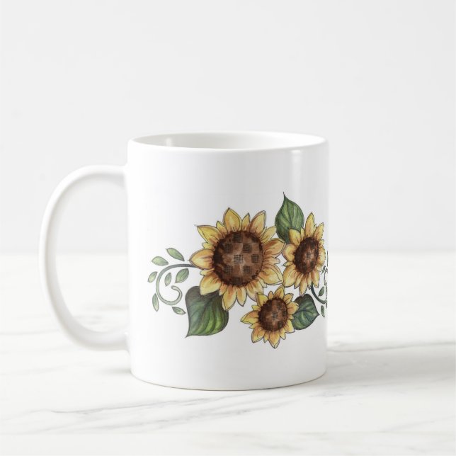 Solros Kaffemugg (Vänster)
