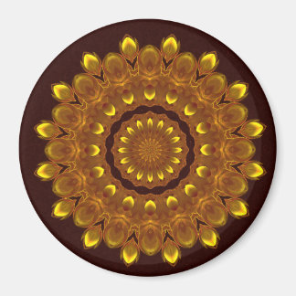 Solros Kaleidoscope Mandala Magnet