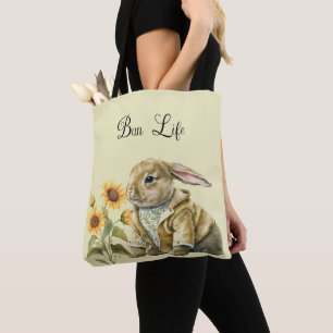 Solros Kanin Totebag Tygkasse