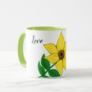 Solros Kärlek Mugg