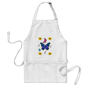 Solros Kitchen Apron Butterfly Förkläde