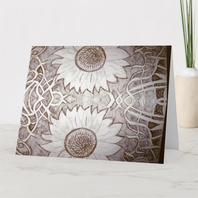 solros kort (Framsida)