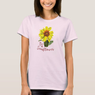Solros Kvinnors T-Shirt