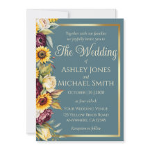 Solros Land Elegance Bröllop