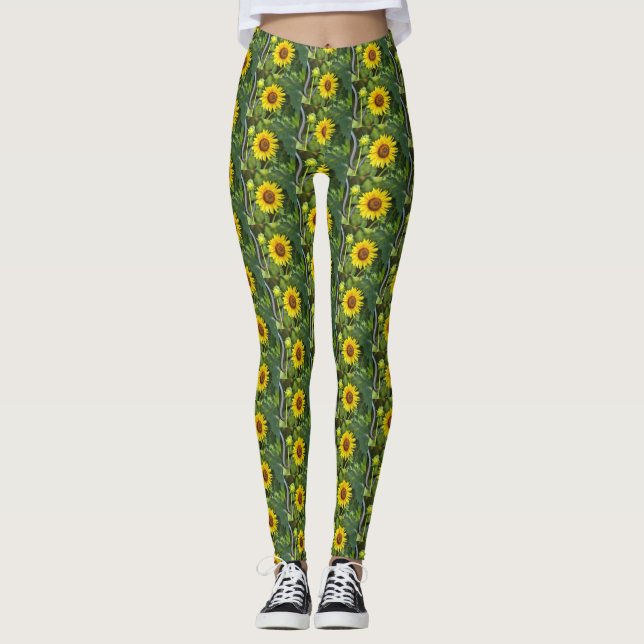 Solros Leggings (Framsida)