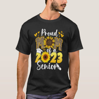 Solros Leopard Proud Mamma i klass 2023 23 T Shirt