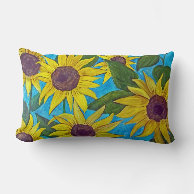 Solros Lumbar Pillow Lumbarkudde (Framsida)